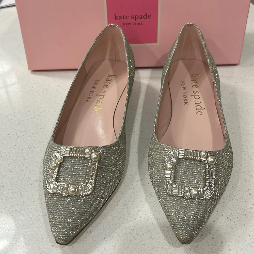 Kate spade New York Buckle Up Slip On Flats